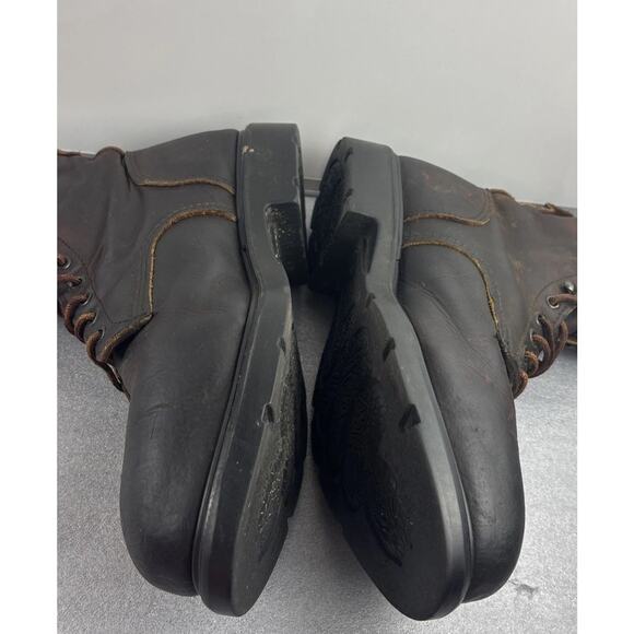 Red Wing Mens 4451 Diamond Back Supersole Steel Toe Logger Boots 13 D USA Made main image 5
